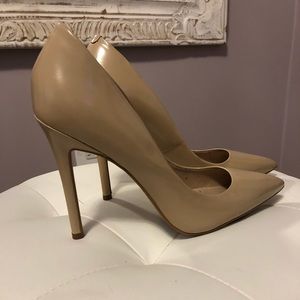 Nude Pointy Heels